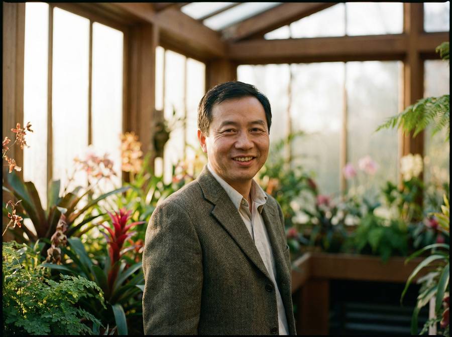 蜜桃传媒植物专家林志远 - 首席植物学顾问